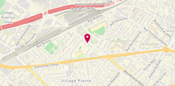 Plan de ZAB, 107 Boulevard National, 92500 Rueil-Malmaison