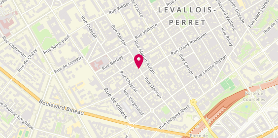 Plan de 51Th Thaï Street, 51 Rue Danton, 92300 Levallois-Perret