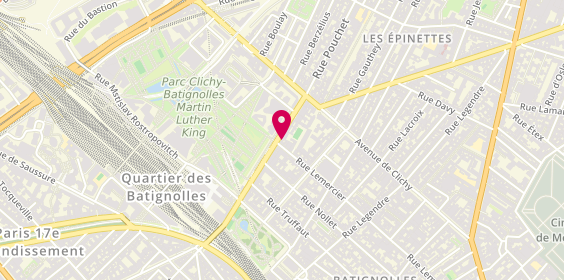 Plan de Jinchelin-Taihe, 172 Rue Cardinet, 75017 Paris