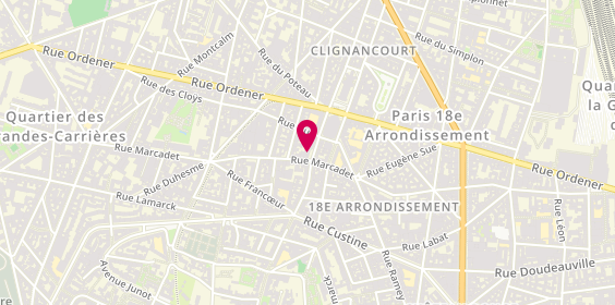 Plan de Comestibles et Marchand de Vins, 65 Rue du Mont-Cenis, 75018 Paris