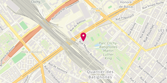 Plan de Bioburger, 88 Rue Mstislav Rostropovitch, 75017 Paris