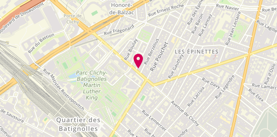 Plan de Molo, 172 avenue de Clichy, 75017 Paris