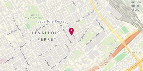 Plan de Snbio, A 0 117 Rue Louis Rouquier, 92300 Levallois-Perret
