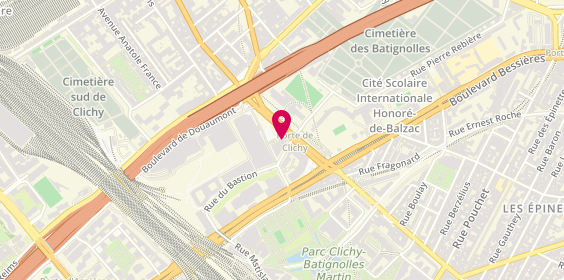 Plan de Merci Jérôme Batignolles, 15 Rue André Suares, 75017 Paris