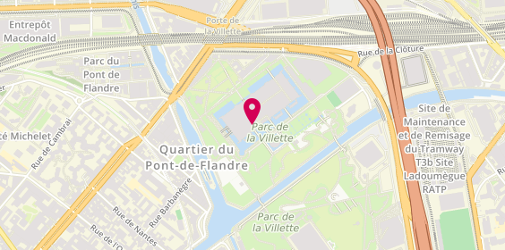 Plan de Burger King, Cité des Sciences
30 avenue Corentin Cariou, 75019 Paris