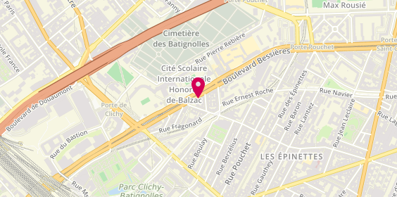 Plan de Pont Distanbul, 103 Bis Boulevard Bessières, 75017 Paris