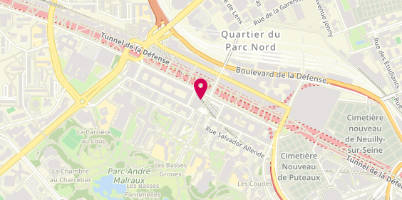 Plan de Canaille, 72 Rue des 3 Fontanot, 92000 Nanterre