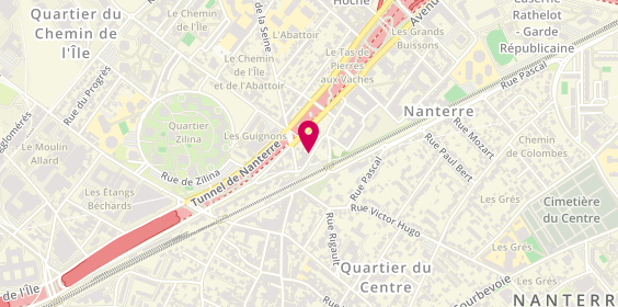 Plan de Délice de la Gare, 1 avenue du Général Gallieni, 92000 Nanterre