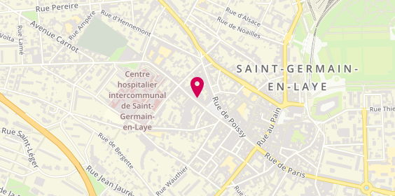 Plan de BAGELSTEIN • Bagels & Coffee shop, 22 Rue de Pologne, 78100 Saint-Germain-en-Laye