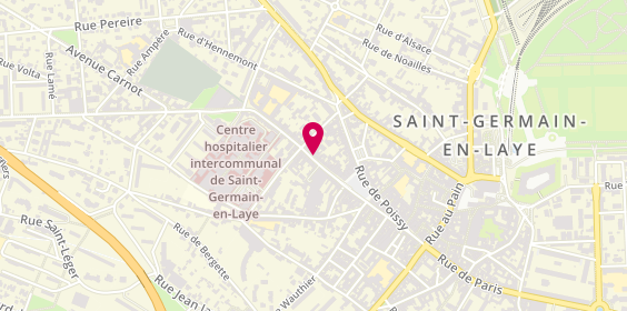 Plan de Sushi Shop, 42 Rue de Pologne, 78100 Saint-Germain-en-Laye