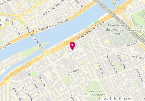 Plan de Itaglio, 43 avenue Georges Pompidou, 92300 Levallois-Perret