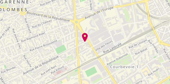 Plan de Goût Viet, 153 avenue de la République, 92400 Courbevoie