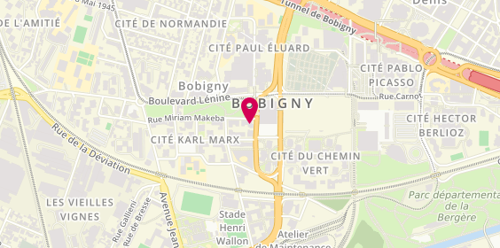 Plan de Le Mistral, 6 Boulevard de l'Hôtel de Ville, 93000 Bobigny