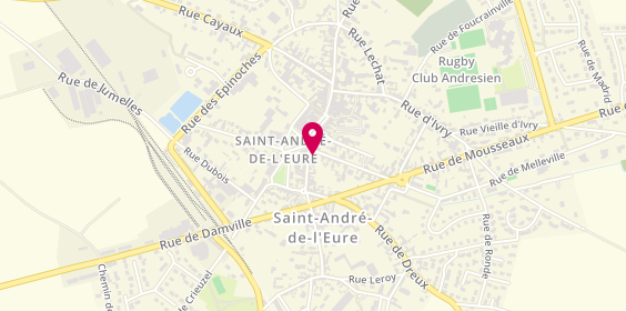 Plan de L'Anka, 20 Rue du Chanoine Boulogne, 27220 Saint-André-de-l'Eure