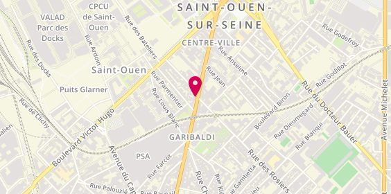 Plan de Class'croute, 50 avenue Gabriel Péri, 93400 Saint-Ouen-sur-Seine