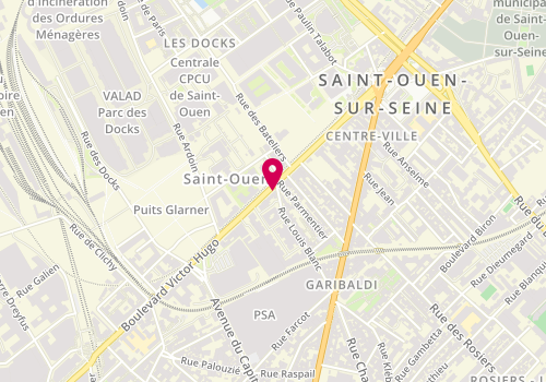 Plan de French Bistro, 63 Boulevard Victor Hugo, 93400 Saint Ouen