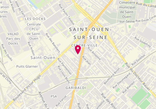 Plan de Jana, 106 Avenue Michelet, 93400 Saint Ouen
