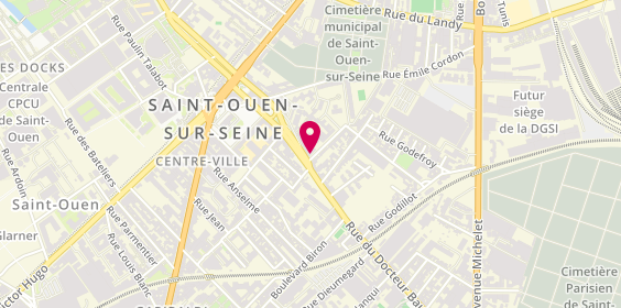 Plan de Big M, 45 Rue du Dr Bauer, 93400 Saint-Ouen-sur-Seine