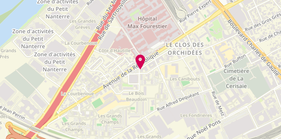 Plan de Chez l'Ancien, 408 avenue de la République, 92000 Nanterre