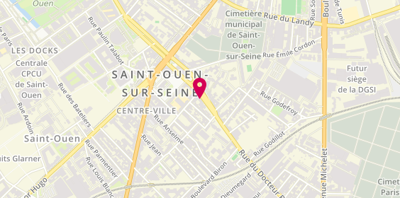 Plan de O'papa, 26 Rue du Dr Bauer, 93400 Saint-Ouen-sur-Seine