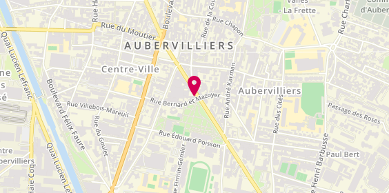 Plan de Brasserie du Parc, 18 avenue de la République, 93300 Aubervilliers