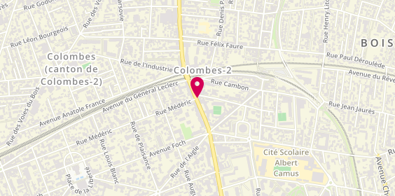 Plan de La Braise Connection, 11 avenue du Général de Gaulle, 92250 La Garenne-Colombes