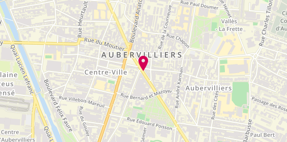 Plan de Caprina, 1 Avenue de la Republique, 93300 Aubervilliers