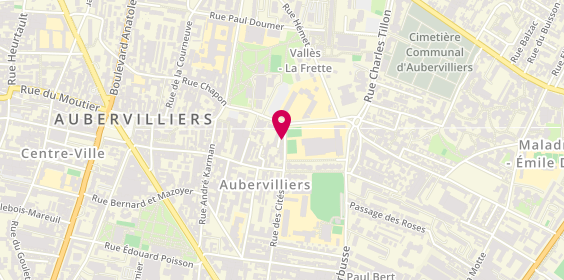 Plan de Chez Les Navas, 171 Rue des Cités, 93300 Aubervilliers