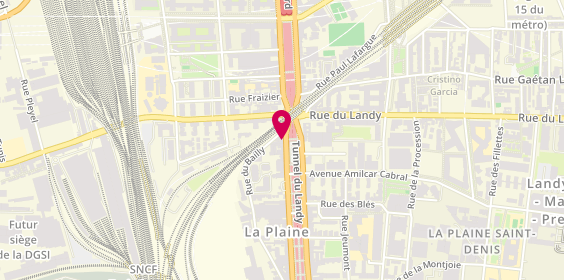 Plan de Wilson's Grill, 227 avenue du Président Wilson, 93210 Saint-Denis