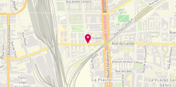 Plan de Salaï, 104 Rue du Landy, 93210 Saint-Denis