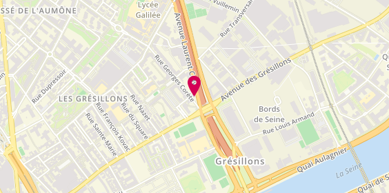 Plan de Touilson, 1 Rue Georges Corete, 92230 Gennevilliers