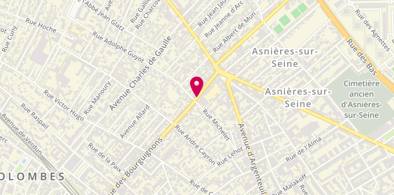 Plan de Anjuman, 168 Rue des Bourguignons, 92600 Asnières-sur-Seine