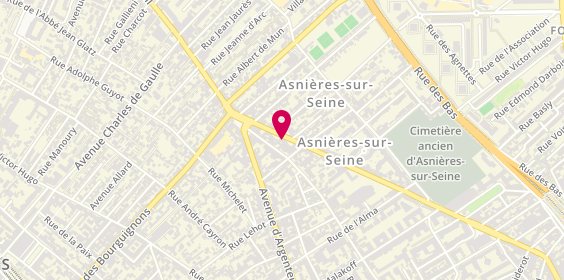 Plan de Stone House, 177 Boulevard Voltaire, 92600 Asnières-sur-Seine