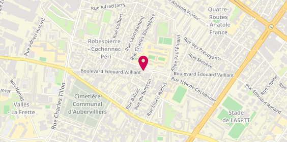 Plan de Le Mistral, 89 Boulevard Edouard Vaillant, 93300 Aubervilliers