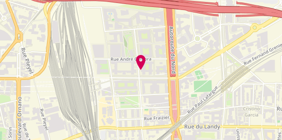 Plan de Benji Burger, 24 avenue des Fruitiers, 93210 Saint-Denis