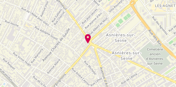 Plan de O'poulet Bbq, 193 avenue d'Argenteuil, 92270 Bois-Colombes