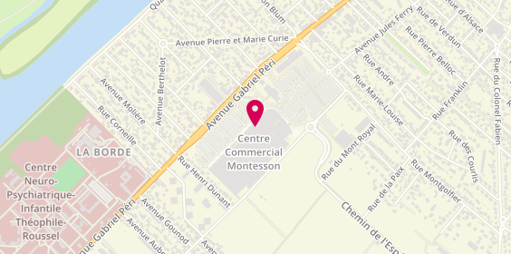 Plan de McDonald's, Centre Commercial Carrefour
280 avenue Gabriel Péri, 78360 Montesson