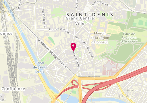 Plan de Orientale Basilic, 23 Rue Gabriel Péri, 93200 Saint-Denis