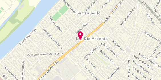 Plan de FRANGO’S, 168 avenue de la République, 78500 Sartrouville