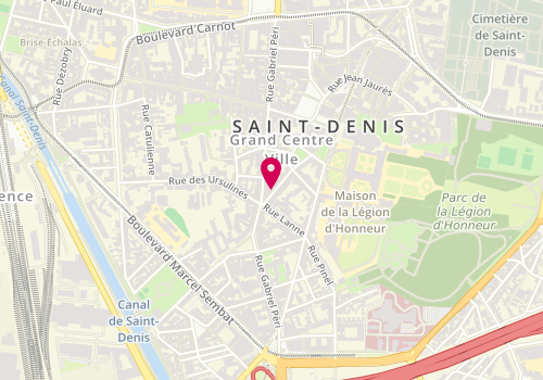 Plan de O Bois, 44 Rue de la Boulangerie, 93200 Saint-Denis
