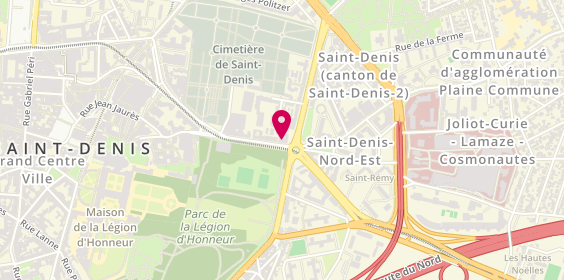 Plan de Le Neuf 3, 69 Rue de Strasbourg, 93200 Saint-Denis
