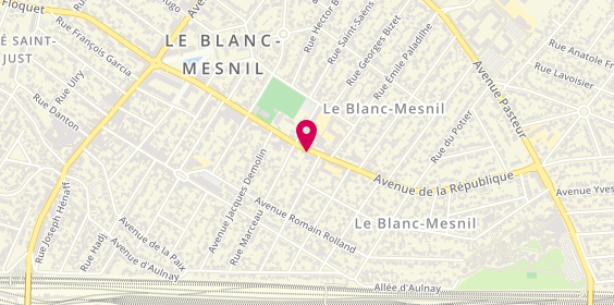 Plan de Crep'way - Loft, 78 avenue de la République, 93150 Le Blanc-Mesnil