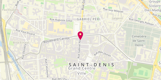 Plan de Basilique Pain Chaud, 6 Pass. Des Étoffes, 93200 Saint-Denis