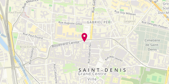 Plan de Bosphore, 5 Boulevard Carnot, 93200 Saint-Denis