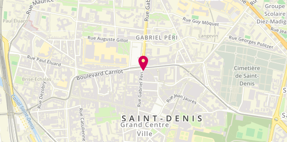 Plan de Mc Donald's, 2 Boulevard Félix Faure, 93200 Saint-Denis
