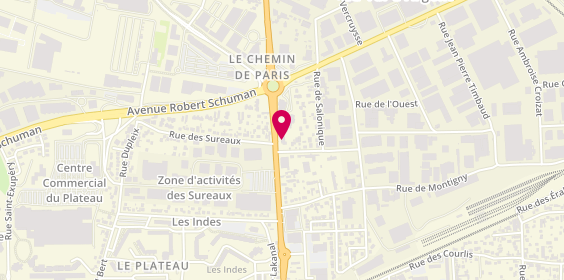 Plan de McDonald's, 28, Rue des Indes
Route Nationale 192, 95100 Argenteuil