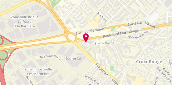 Plan de Quick Aulnay, Boulevard Marc Chagall, 93600 Aulnay-sous-Bois