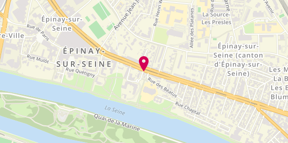 Plan de Ikiz, 18 Avenue de la Republique, 93800 Épinay-sur-Seine