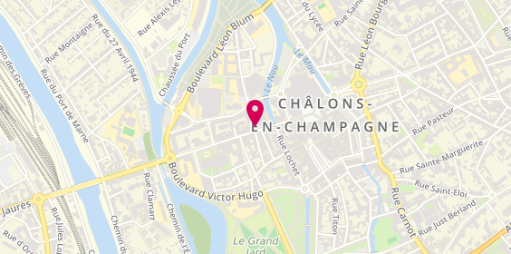 Plan de O'Tacos, 46 Rue de la Marne, 51000 Châlons-en-Champagne
