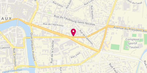 Plan de O'Palais Pizzéria, 53 Rue Aristide Briand, 77100 Meaux